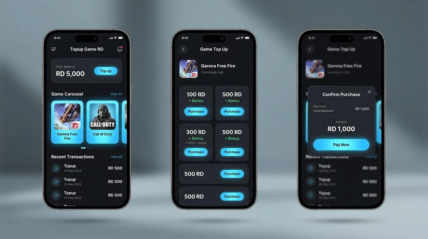 Paket chip RD 100M hingga 10B — Dream Topup 24